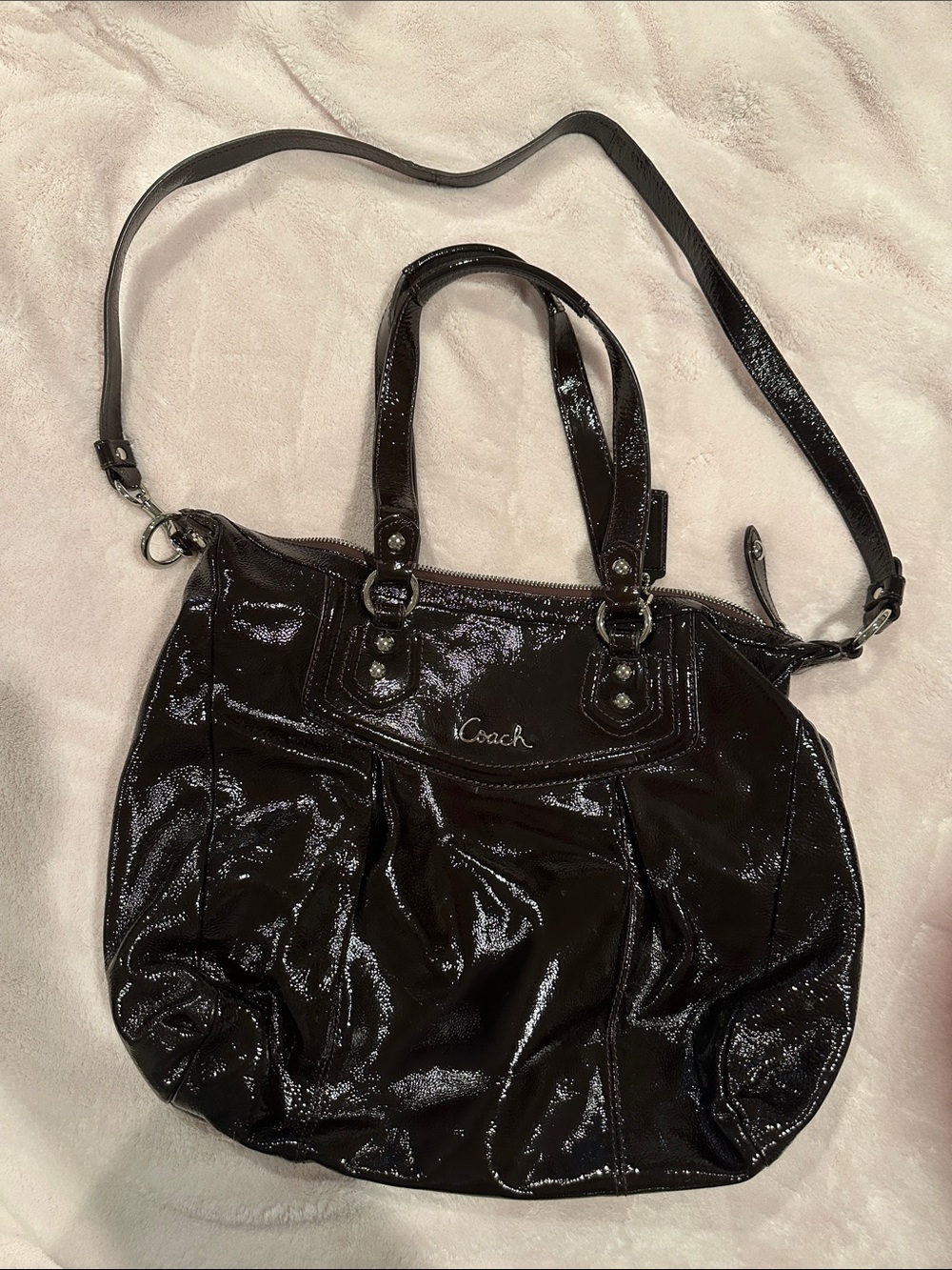 Coach Leather Bag - Picture 2 of 9